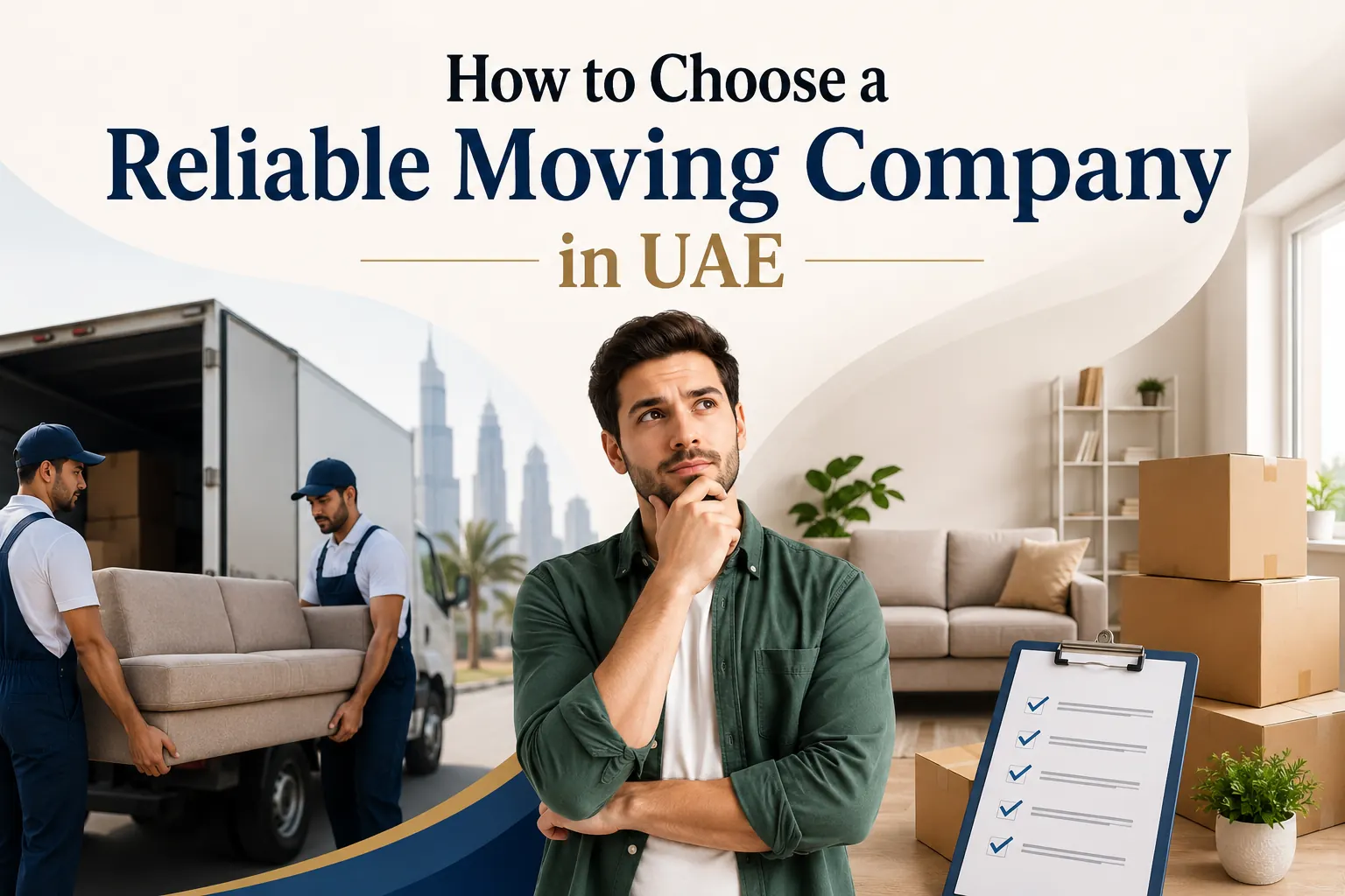 How to Choose a Reliable Moving Company in UAE